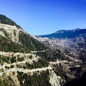 希腊公路沿途景观